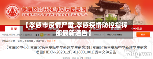 【孝感市疫情严重,孝感疫情防控指挥部最新通告】-第3张图片