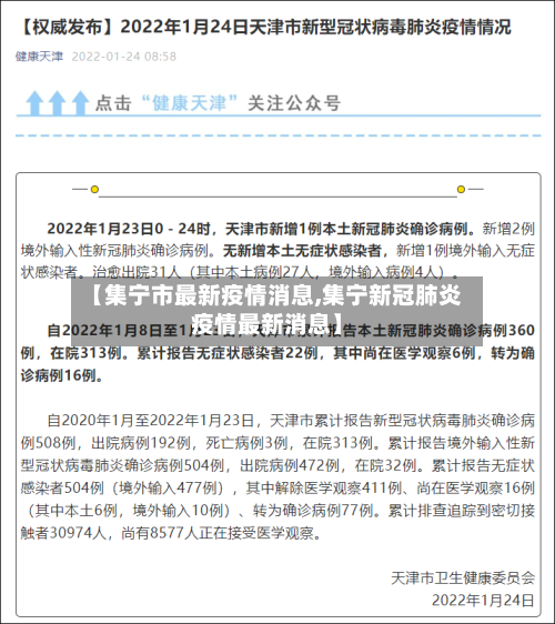 【集宁市最新疫情消息,集宁新冠肺炎疫情最新消息】-第1张图片