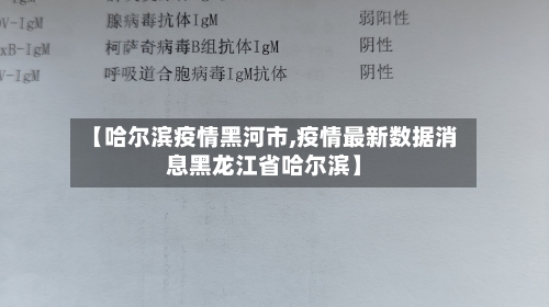 【哈尔滨疫情黑河市,疫情最新数据消息黑龙江省哈尔滨】-第3张图片