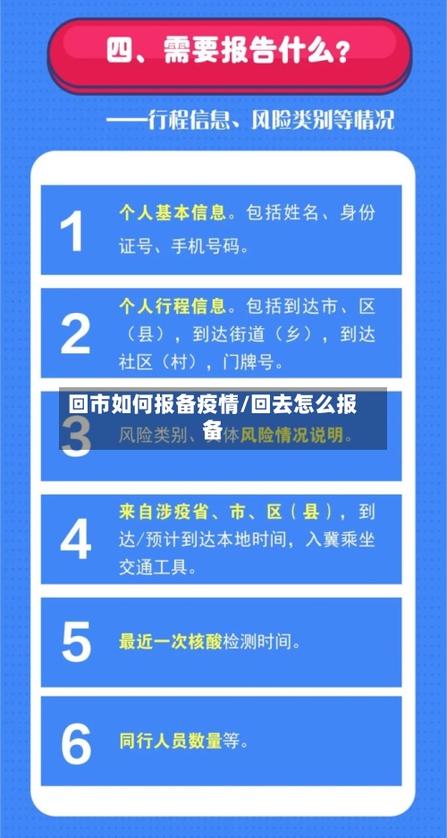 回市如何报备疫情/回去怎么报备-第1张图片