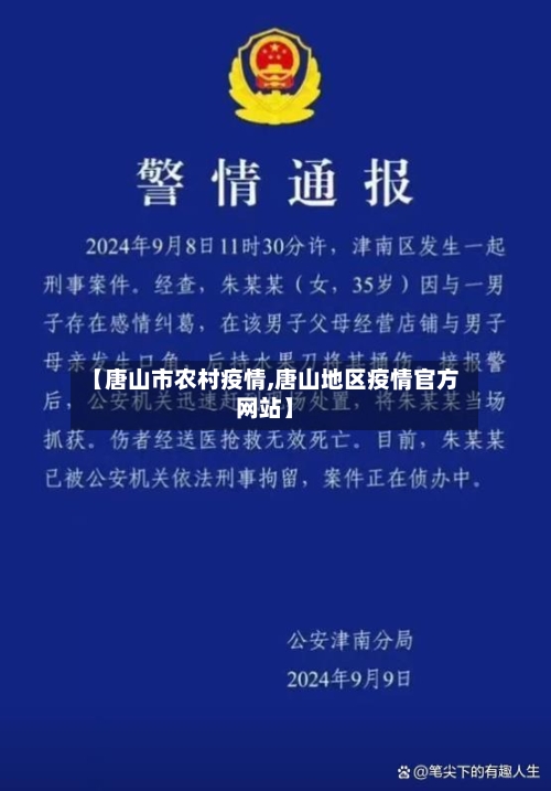 【唐山市农村疫情,唐山地区疫情官方网站】-第1张图片