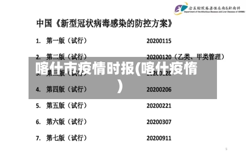 喀什市疫情时报(喀什疫惰)-第3张图片