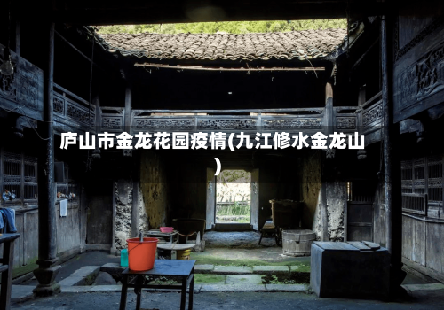 庐山市金龙花园疫情(九江修水金龙山)-第2张图片
