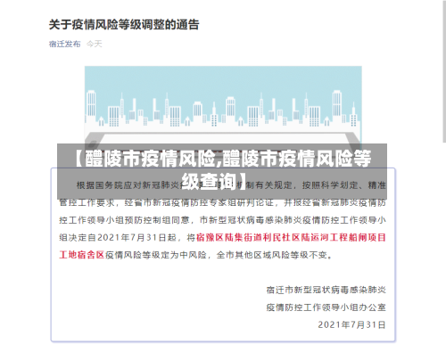 【醴陵市疫情风险,醴陵市疫情风险等级查询】-第1张图片